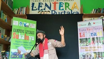 Bangkitkan Semangat Membaca, Kampung Literasi Sukaluyu Gelar Workshop Puisi Anak – Peristiwa