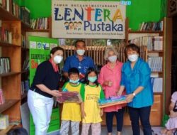 Dukung Gerakan Literasi, Kaum Profesional Asuransi Jiwa Donasi ke Taman Bacaan Lentera Pustaka – Peristiwa