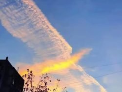 Awan Terbentuk Seperti Burung Phoenix, Artinya Apa?