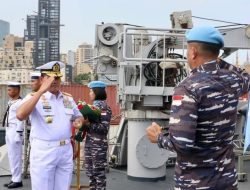 Panglima TNI Saat Bertemu Satgas MTF TNI AL Di Libanon