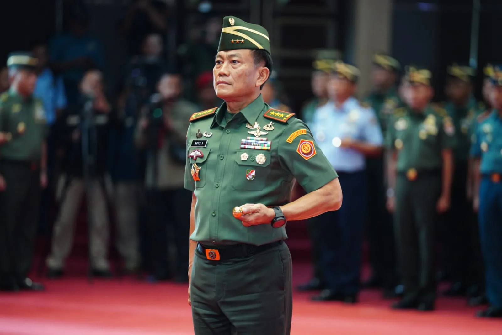 59 Pati TNI Resmi Menyandang Pangkat Baru