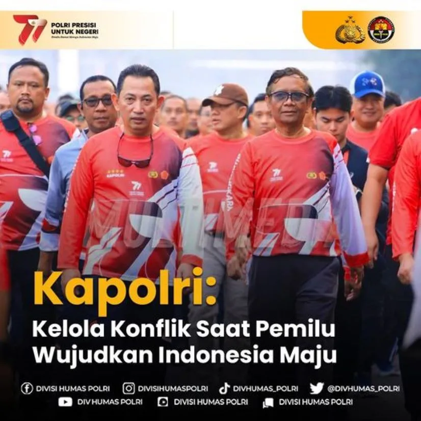 Kapolri Listyo Sigit Prabowo: Kelola Konflik Saat Pemilu Wujudkan Indonesia Maju