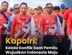 Kapolri Listyo Sigit Prabowo: Kelola Konflik Saat Pemilu Wujudkan Indonesia Maju