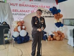 Pusdik Lantas Serpong Tangerang Selatan Celebrates the 77th Anniversary of Bhayangkara