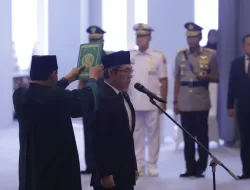 Ketua Mahkamah Agung Memandu Hendra Susanto Ucap Sumpah Jabatan Sebagai Wakil Ketua BPK