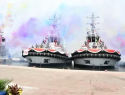 TNI AL Kembali Dilengkapi Dua Kapal Tunda Buatan Anak Bangsa