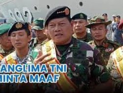 Exceptional Apology from the Chief of the Indonesian Military