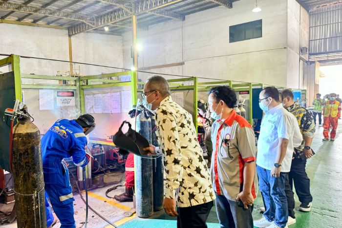 CPMI Welder Competency Enhanced by BNSP in Batam to Create Excellence in South Korea