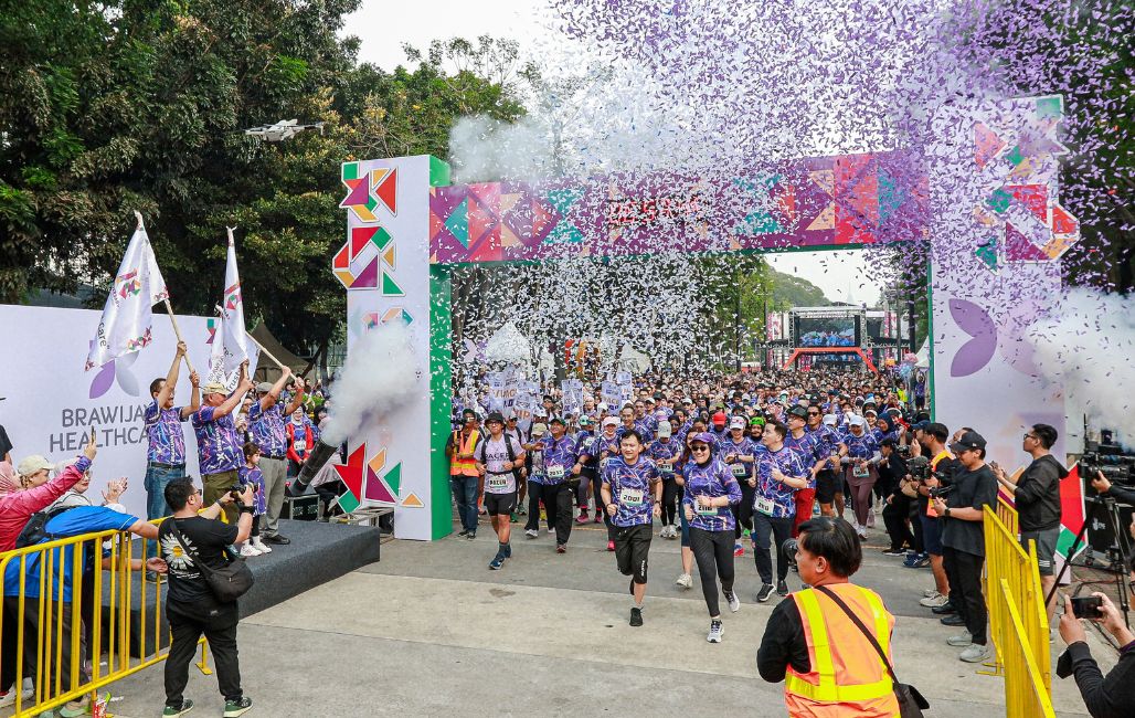 Photo : Brawijaya Healthcare Celebrates its 18th Anniversary with the Spirit of "Serving Sincerely" which was held at Plaza Sudirman, Gelora Bung Karno, Jakarta (22/9/24). (Doc.Ist)