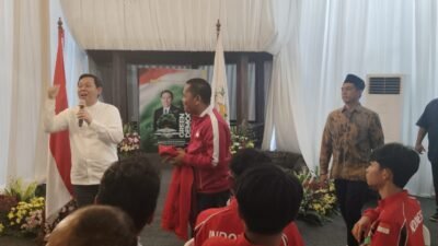 DPD Speaker Sultan Najamudin Officially Sends Off Indonesia’s BLiSPI U-17 Student Team