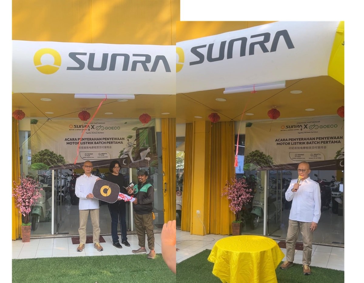 SUNRA, GOECO Forge Strategic Partnership with First Electric Motorcycle Delivery 5 ok21