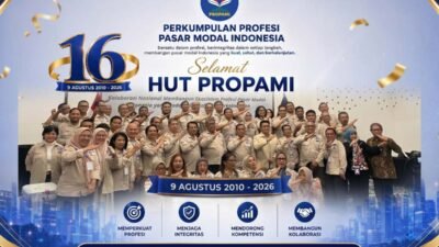 PROPAMI at 16: From a Professional Community to Strengthening Indonesia’s Capital Market Ecosystem 5 HUT 16 PROPAMI